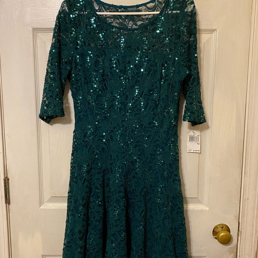 Green dress
